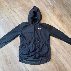 Nike Running Black Hooded Windbreaker